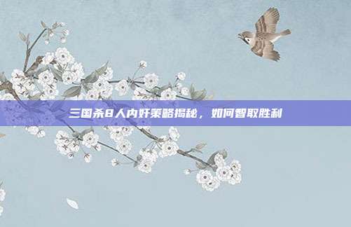 三国杀8人内奸策略揭秘,如何智取胜利
