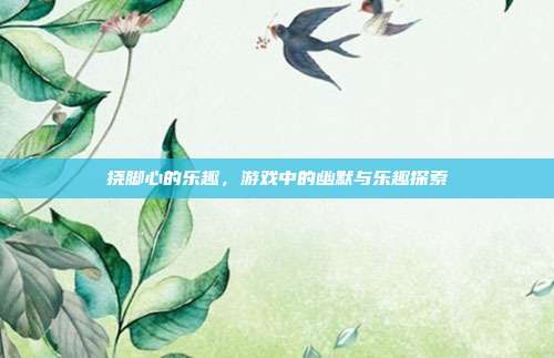 挠脚心的乐趣,游戏中的幽默与乐趣探索