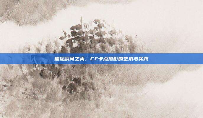 捕捉瞬间之美,CF卡点摄影的艺术与实践