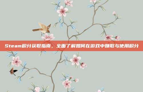 Steam积分获取指南,全面了解如何在游戏中赚取与使用积分