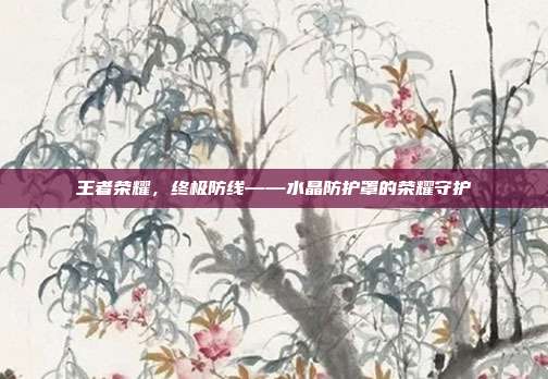 王者荣耀,终极防线——水晶防护罩的荣耀守护