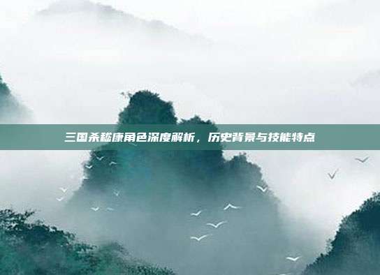 三国杀嵇康角色深度解析,历史背景与技能特点