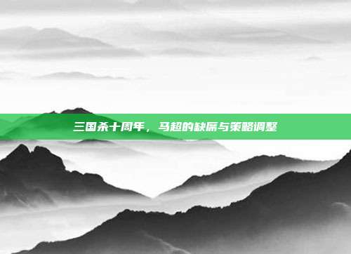 三国杀十周年,马超的缺席与策略调整