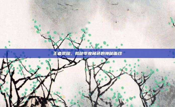 王者荣耀,揭秘零度角色的神秘面纱