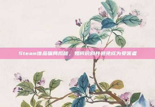 Steam饰品骗局揭秘,如何识别并避免成为受害者