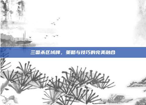 三国杀区域牌,策略与技巧的完美融合
