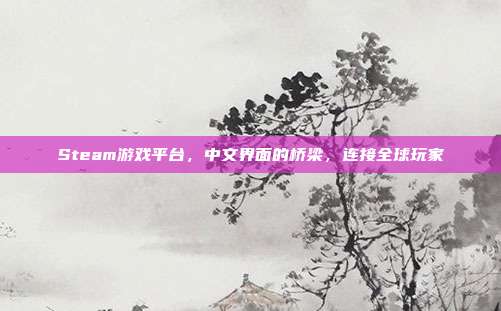 Steam游戏平台,中文界面的桥梁,连接全球玩家