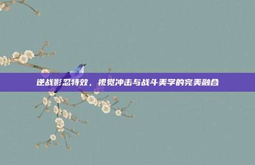 逆战影忍特效,视觉冲击与战斗美学的完美融合