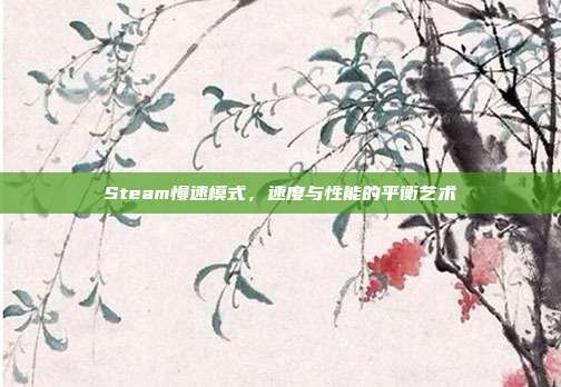 Steam慢速模式,速度与性能的平衡艺术
