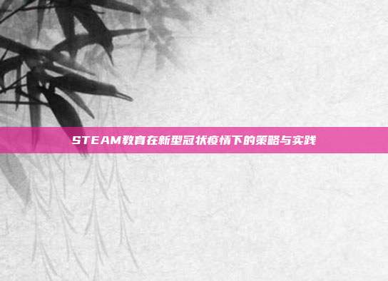 STEAM教育在新型冠状疫情下的策略与实践