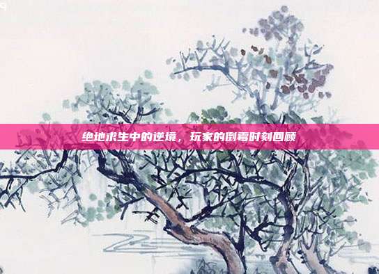绝地求生中的逆境,玩家的倒霉时刻回顾