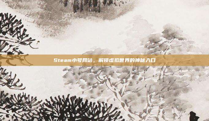 Steam小号网站,解锁虚拟世界的神秘入口