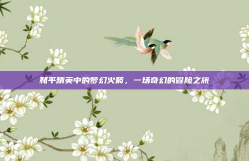 和平精英中的梦幻火箭,一场奇幻的冒险之旅
