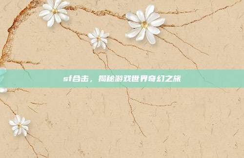 sf合击,揭秘游戏世界奇幻之旅