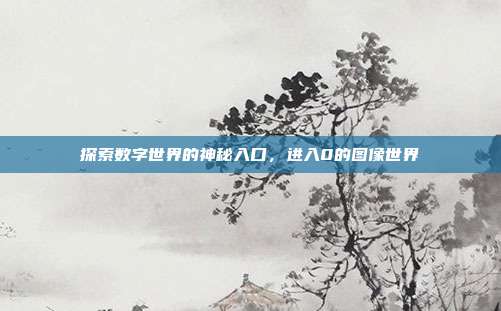 探索数字世界的神秘入口,进入0的图像世界