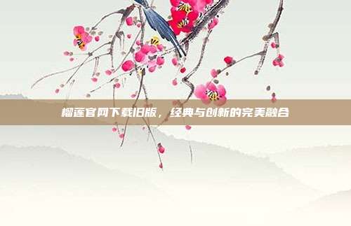 榴莲官网下载旧版,经典与创新的完美融合