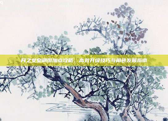 月之女皇刷图加点攻略,高效升级技巧与角色发展指南