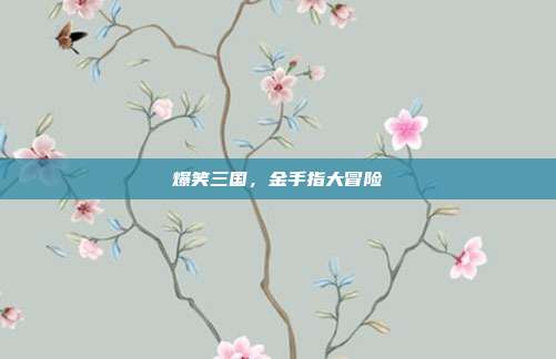 爆笑三国,金手指大冒险