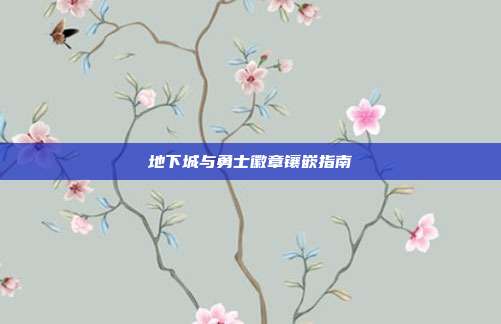 地下城与勇士徽章镶嵌指南