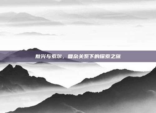敖兴与索尔,复杂关系下的探索之旅