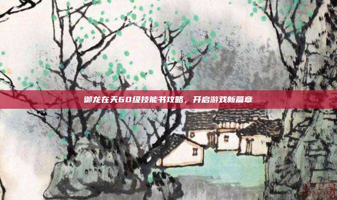 御龙在天60级技能书攻略,开启游戏新篇章