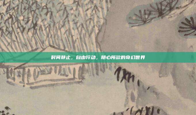 时间静止,自由行动,随心所欲的奇幻世界