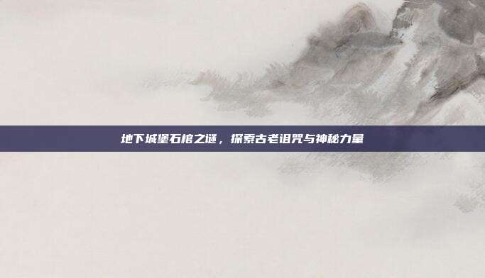 地下城堡石棺之谜,探索古老诅咒与神秘力量