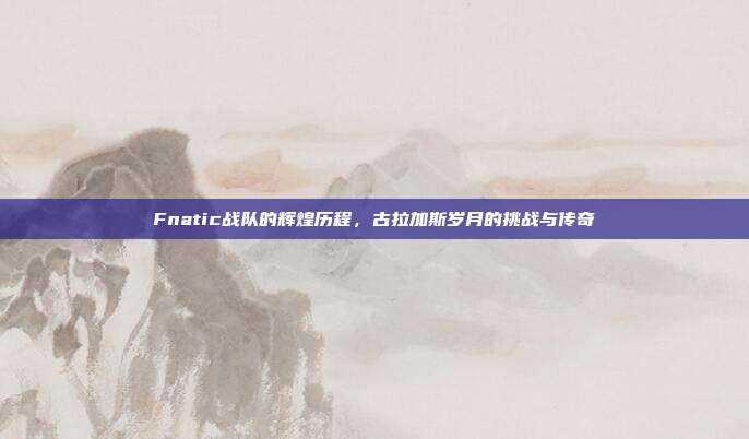 Fnatic战队的辉煌历程,古拉加斯岁月的挑战与传奇