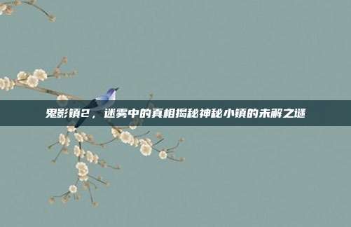 鬼影镇2,迷雾中的真相揭秘神秘小镇的未解之谜