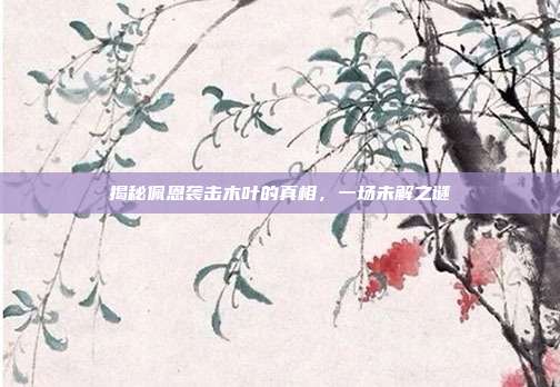 揭秘佩恩袭击木叶的真相,一场未解之谜