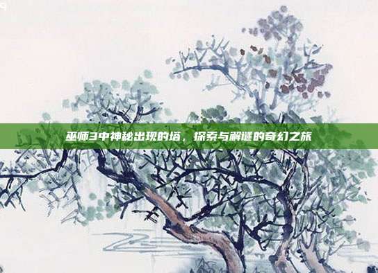巫师3中神秘出现的塔,探索与解谜的奇幻之旅