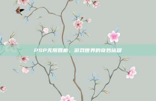PSP无限回廊,游戏世界的奇妙旅程