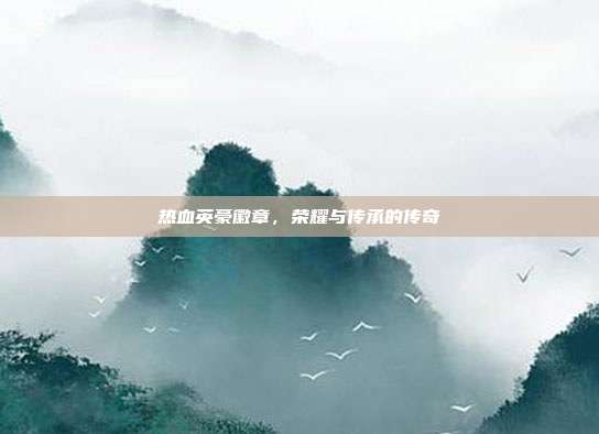 热血英豪徽章,荣耀与传承的传奇