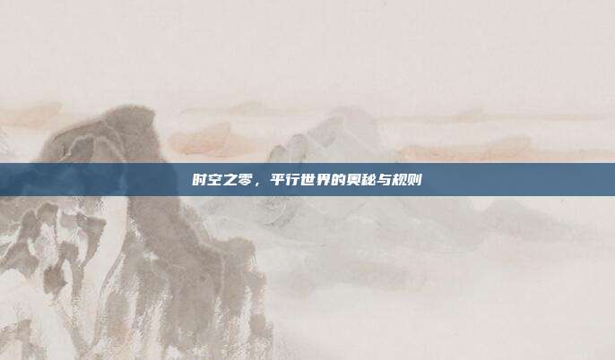 时空之零,平行世界的奥秘与规则