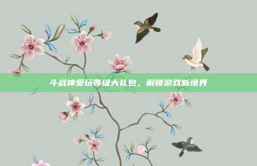 斗战神爱玩等级大礼包,解锁游戏新境界