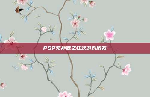 PSP死神魂之狂欢游戏概览