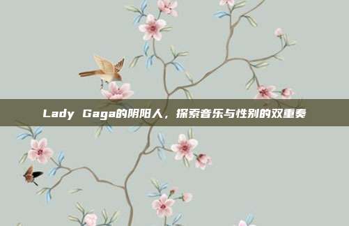 Lady Gaga的阴阳人,探索音乐与性别的双重奏