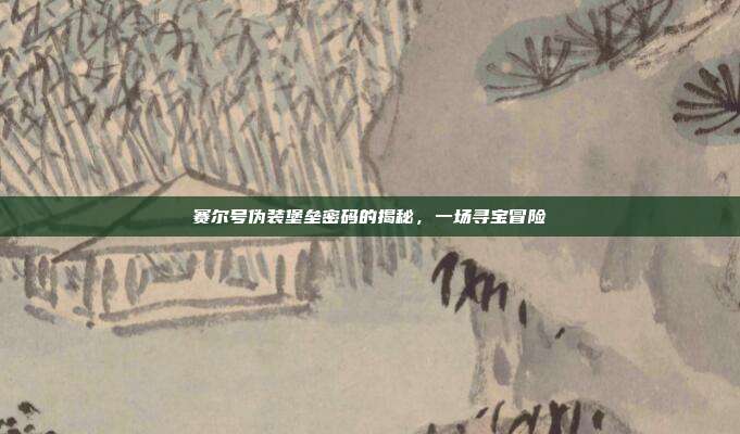 赛尔号伪装堡垒密码的揭秘,一场寻宝冒险