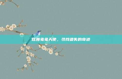 炫舞兔兔天使,寻找遗失的奇迹