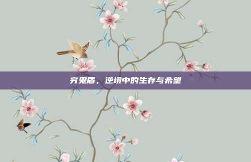 穷鬼盾,逆境中的生存与希望