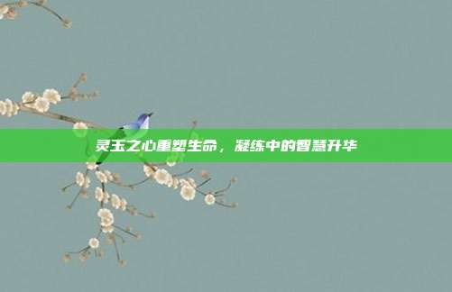 灵玉之心重塑生命,凝练中的智慧升华