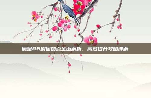 魔皇86刷图加点全面解析,高效提升攻略详解