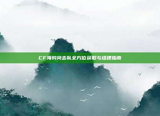 CF海豹突击队全方位获取与组建指南