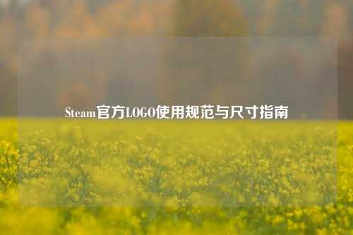 Steam官方LOGO使用规范与尺寸指南