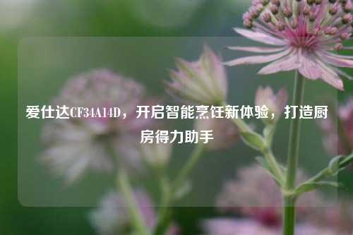 爱仕达CF34A14D，开启智能烹饪新体验，打造厨房得力助手